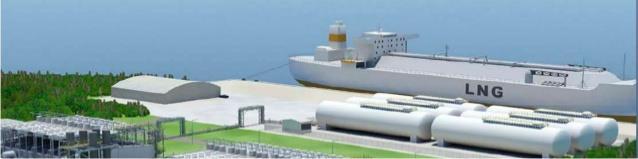 LNG for shipping needs smaller scale LNG Infrastructure Gas