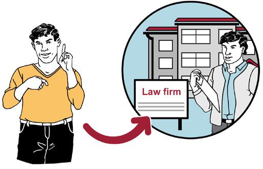 We protect people by: making sure solicitors and law firms work