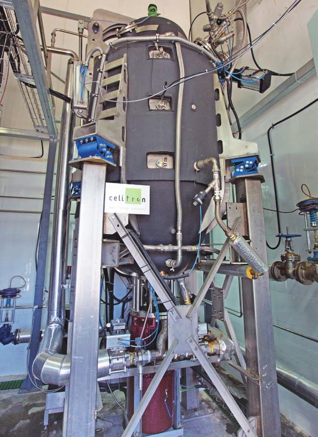 ISS AGRI Integrated Sterilizer and Shredder (ISS) the patented technology The ISS has an integrated shredder controlled by a powerful drive to perfectly process all the solid parts and fluid.