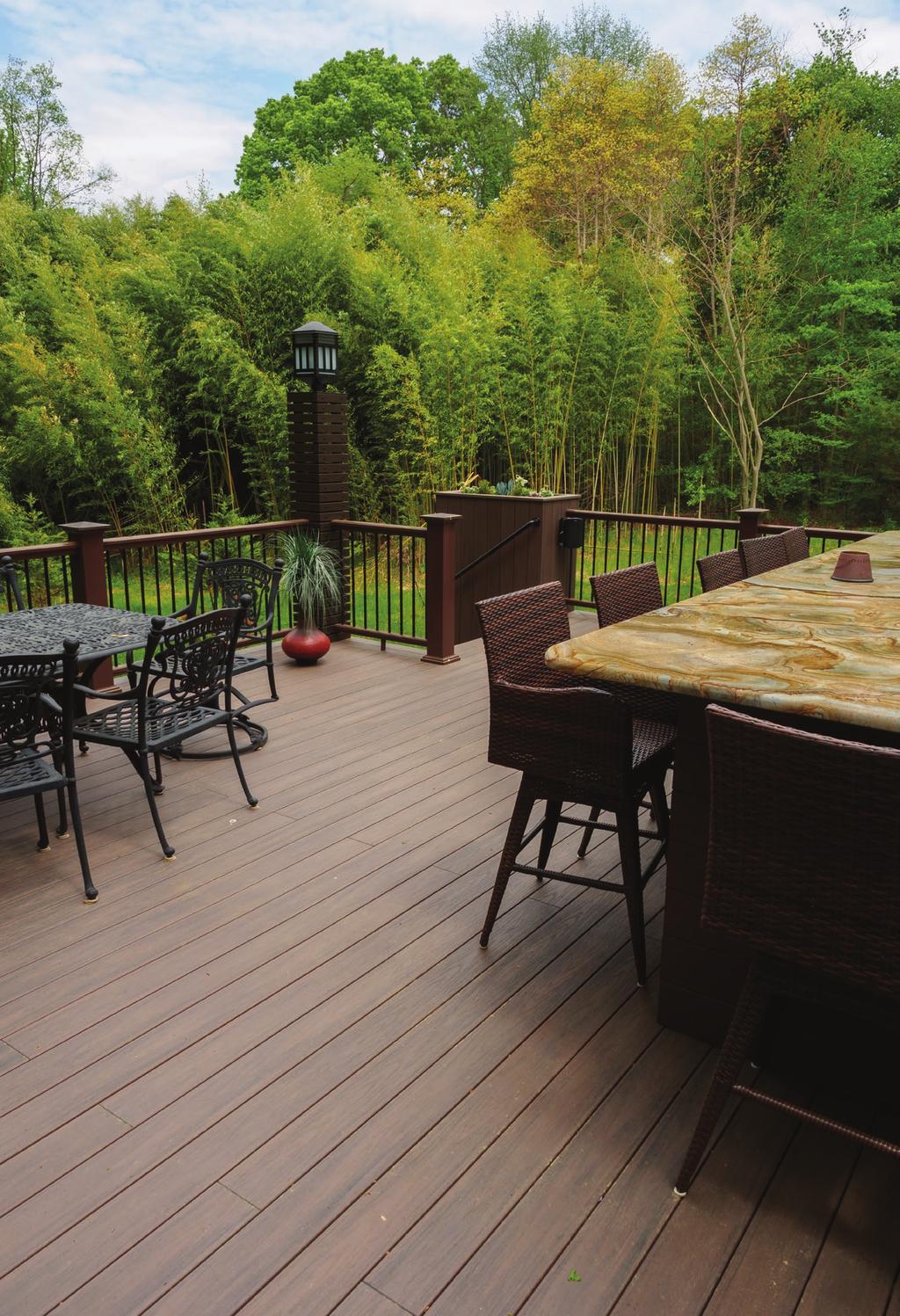 Great-Looking, Long-Lasting Strong, lightweight and extremely durable, Wolf PVC Decking is made from high-quality polymer