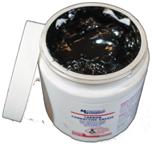 These greases work by replacing air between surface irregularities and voids with conductive material, therefore