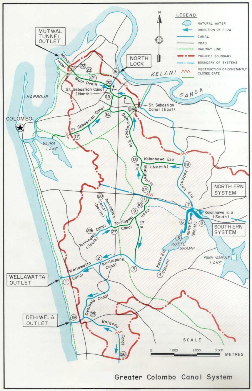 Locations of Continuous Monitoring of Water Quality & Levels 1 NORTH LOCK OUTLET TO
