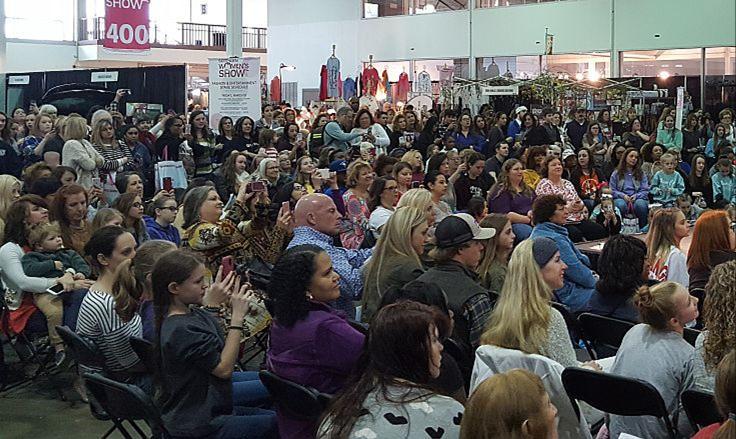 The 27th annual show attracted MOTHERS, DAUGHTERS, GIRLFRIENDS AND CO-WORKERS who packed the aisles throughout the three day event.