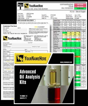 WearCheck currently provides over 100 branded programs for oil companies, original equipment manufacturers (OEMs), product distributors, service providers and private corporations.