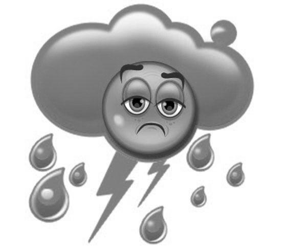 STORMY The raincloud doesn t like getting blamed for polluted runoff, do your