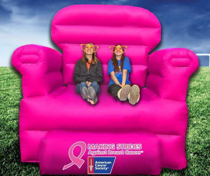 Pink Chair Sponsor $3,000 By becoming our EXCLUSIVE Pink Chair Sponsor, you ll receive the highly prominent opportunity to showcase your company at our event.