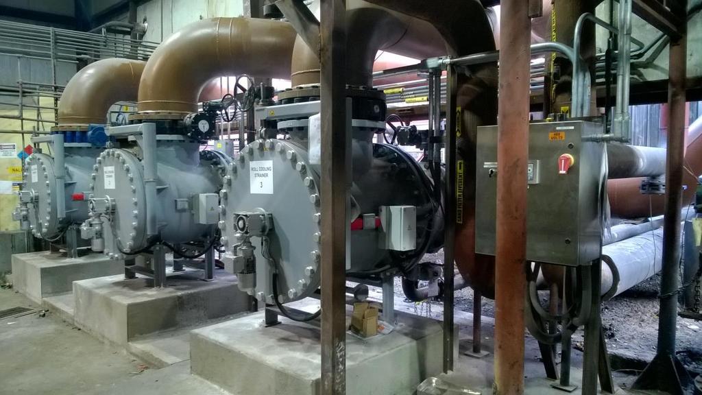 Project. New Central Cooling filter system Furnace expansion for NUCOR Steel Crawfordsville IN.