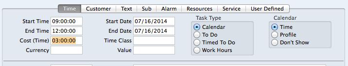 The Task Type should be Calendar and the Calendar Type can be Time or Profile. Remember to Save your Activity. Now go to the Master Control Panel and click on the Resource Icon.