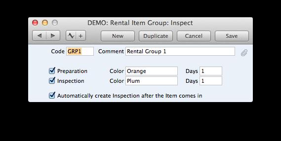 RENTAL AND RESOURCE PLANNING Rental Reservations can be displayed in the Resource Planner grid, allowing the users to know at a glance the period of the reservation and the specific status of that