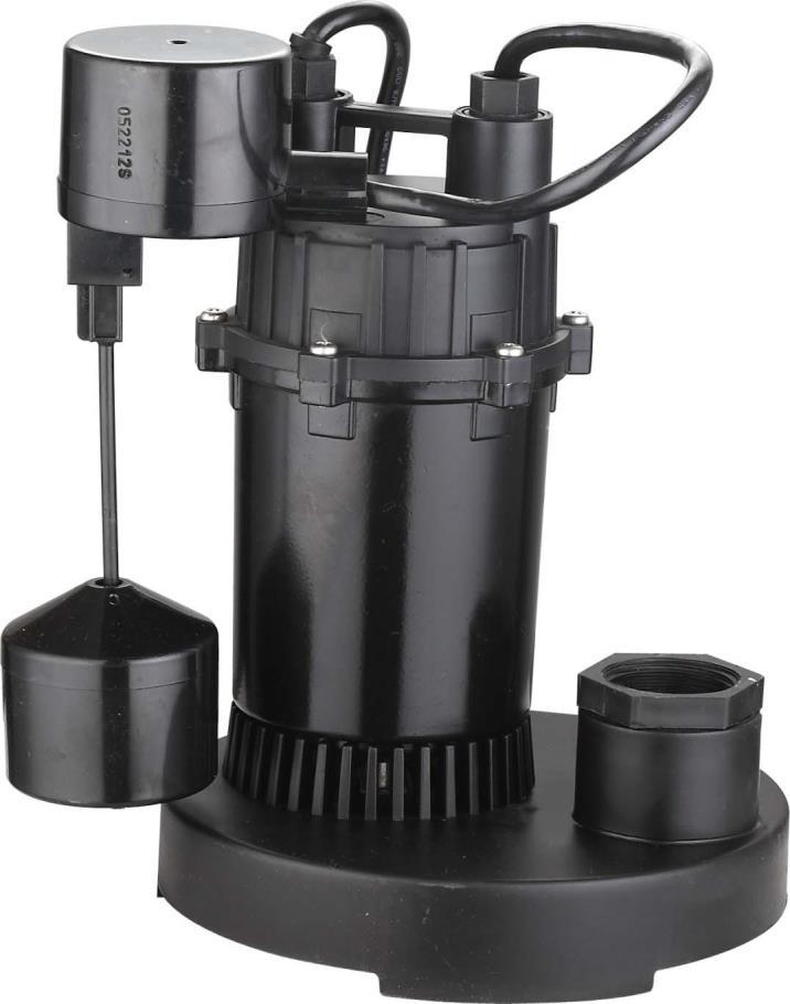 The proper application is for use as a sump pump in a basement.