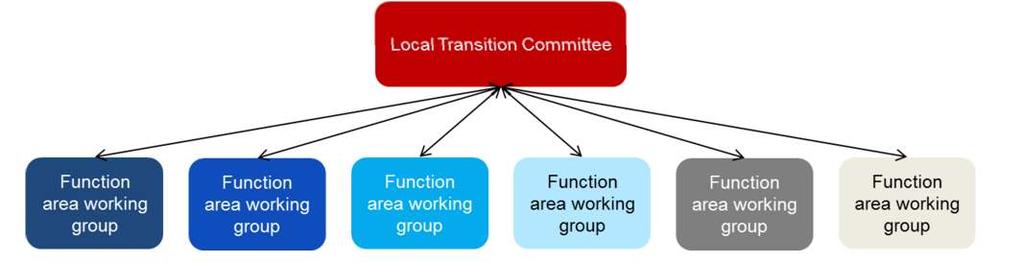 Working Groups Establishment Diagram from LG NSW