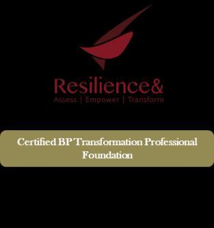 Specialized Transformation Certifications HR Transformation Professional (HRTP) Foundation (2-Days) Definitions and Fundamentals of HR Transformation Business Transformation Radar: Organization s