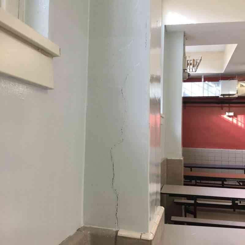 Building Assessment Survey 2017-2018 Architectural Inspection CAFETERIA Fixed Equipment Instance on Basement - Staff (1,000 SF) Instance on Basement - Students Floor Finish Instance on Basement -