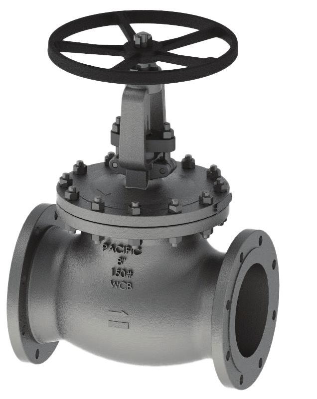 PRODUCT Pacific CSV Cast Steel Valves Key Features and Benefits Pacific CSV Gate Valve 1 Fully-guided wedge ensures smooth operation in both horizontal and vertical orientations to deliver improved