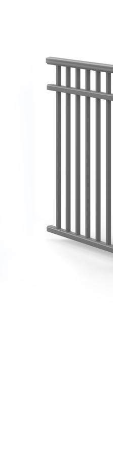100" Wall Thickness Design Options Ultra Signature railing has an appealing handrail design, with many different profiles and color combinations to fit all