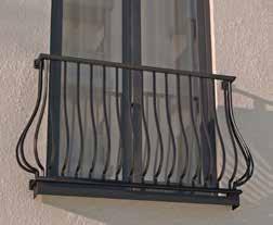 Ultra Balconies come in a variety of colors, all with a Lifetime Warranty against cracking, chipping or peeling.