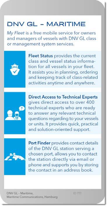 DNV GL account that has access to Fleet Status