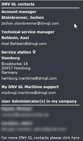 Your DNV GL contact info and