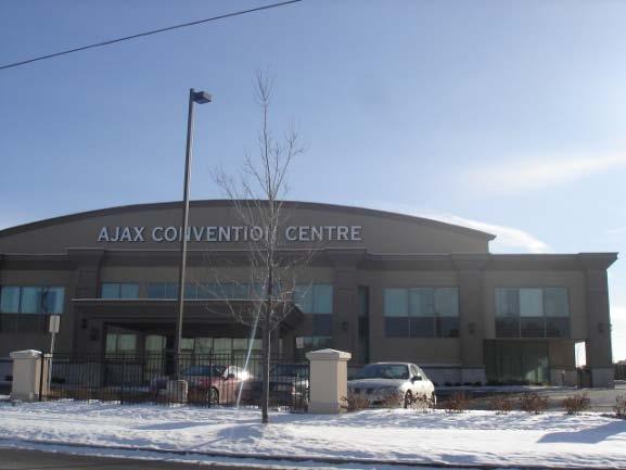 Ajax Convention Centre Hilton Garden Inn, Ajax Weakness Leasing market for office development is soft in Durham at the moment Opportunities Salem Road and Hwy 401 represent a significant gateway