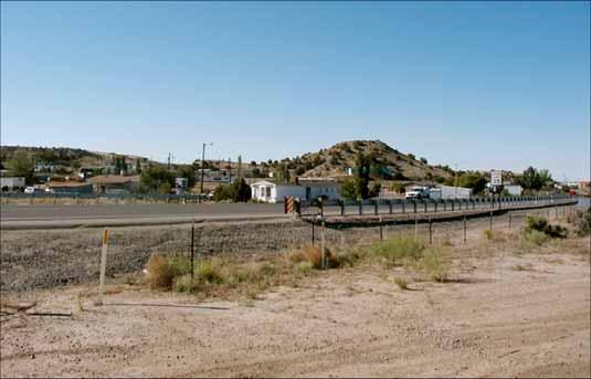 Crouch Mesa county road/highway and residential