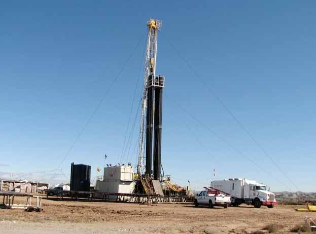 51 Drilling a well near La Plata Hwy.
