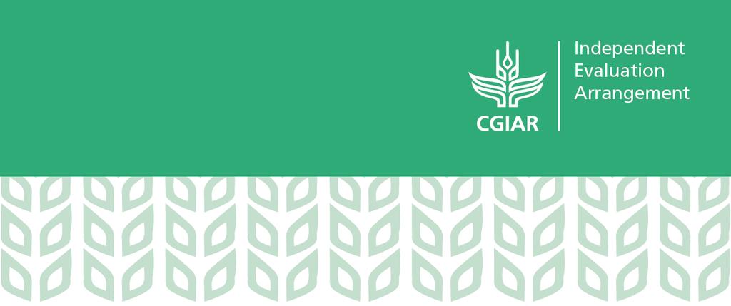 CALL FOR EXPRESSION OF INTEREST Team Leader and Team Members of the CGIAR Research Program on Water, Land - and Ecosystems (WLE) September 2014 Background to the evaluation In the CGIAR agricultural