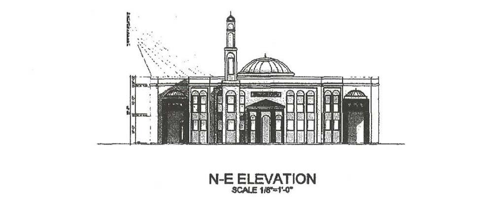 Al Nu Islamic Center submitted an application for CUP to develop a place of worship. Rural community.