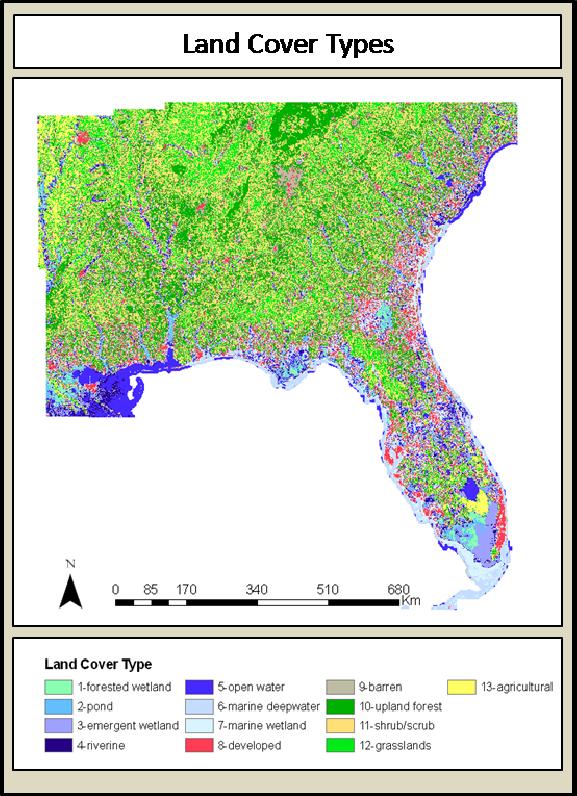 APPENDIX A MAPS USED FOR HABITAT ANALYSIS Figure