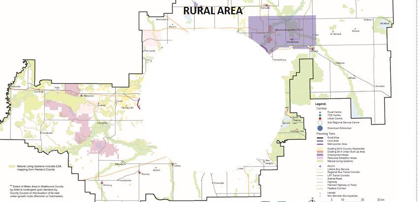 Rural Area Outside of Rural Communities Draft Policy Directions Identify Prime Ag Lands for preservation Direct population growth to Urban Centers, Hamlets and CR areas County Residential Build out