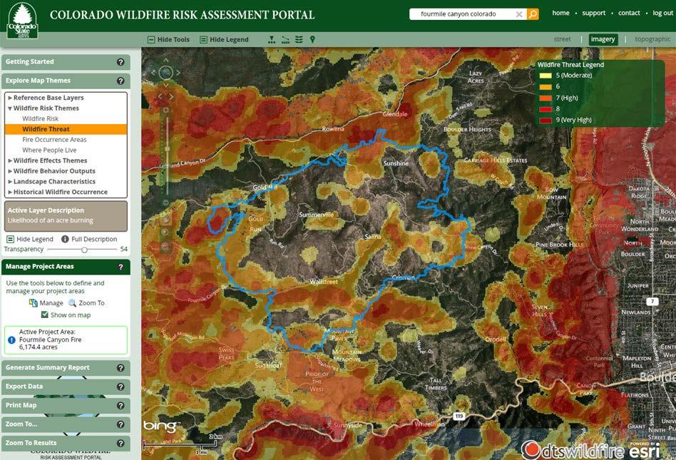 CO-WRAP Colorado Wildfire Risk Assessment Portal www.