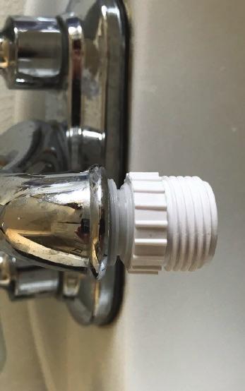 Option : Connect to a standard water faucet (often found on the exterior of houses, utility sinks, and washing machines) with the hose bib connection.