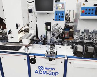 HIGH PERFORMANCE CONVERTING MACHINES FOR GLASS AMPOULES Nipro s Engineering Division continuously brings to the world an innovative portfolio of state of the art converting machines.