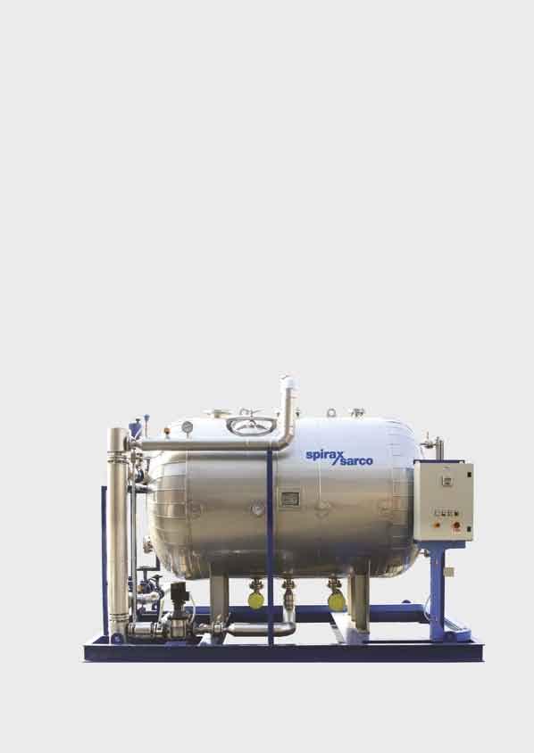 Clean steam generator feedwater treatment system To enable clean steam generators to provide the highest quality clean steam and for them to have the most efficient operation, they have to be