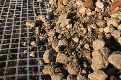 Different geogrid types on the market have proven their efficiency against solutions without geogrids and demonstrated that geogrids allow a reduction of the base course thickness and thus achieving