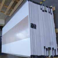 MANUFACTURING CHECKLIST: PANELS DIMENSIONALLY ACCURATE INTERLOCKING JOINT FACTORY TESTED AGAINST STEEL TEMPLATE SURFACE INSPECTED FOR DEFECTS, COLOUR DIFFERENCE OR DAMAGE PANEL FLATNESS WITHIN