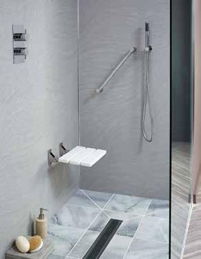 WHERE TO USE BATHROOM WALL PANELS Bathroom wall panels are perfect as an alternative to ceramic tiles in most applications including bathrooms, shower areas, specialist wet rooms, saunas and kitchens