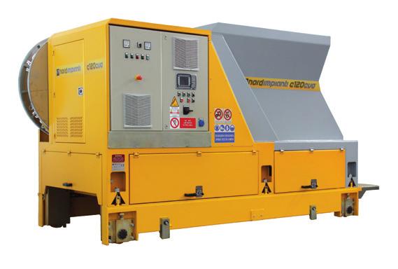 Extruder Modular and Interchangeable The best extruder machine available for the production of hollow core slabs.