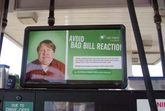 Like their larger billboard cousins, Gas Station advertising provides a powerful space for your message, when consumers are more than happy to look at anything other than the price of gas.