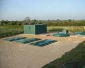 settlement tanks. This particular solution has a separate sludge system, the WPL Limited Robust Aerobic Digestion System (RADS) to reduce tanker visits.
