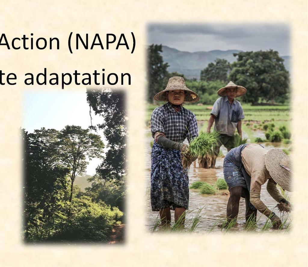 Climate Change adaptation National