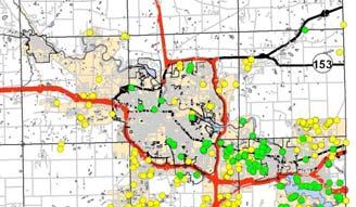 Washtenaw County Accomplishments 200+ drains inspected 630 outfall inspected ~50 illegal