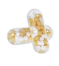 Because of their small size, Eurand Minitabs can be filled into capsules or sachets