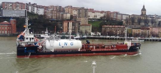 RETROFIT for LNG unkering in the