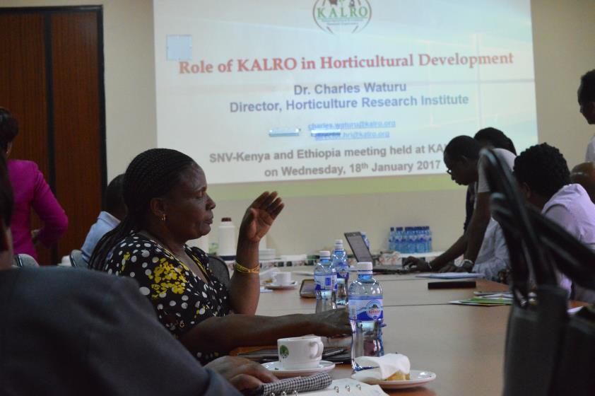 KENYA AGRICULTURE & LIVESTOCK RESEARCH ORGANIZATION Conducts, promotes, co-ordinates and regulate research with objective to generate and disseminate crop and livestock information, technologies,