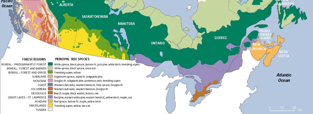 30% of Canada s total land