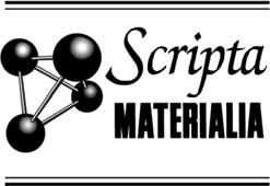 Scripta Materialia 48 (2003) 1117 1122 www.actamat-journals.com Co