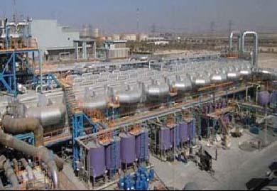 Energy Demand in Distillation Processes MSF Global capacity 10 Mm 3 /d Single plant size 45,000 m 3 /d Steam temperature
