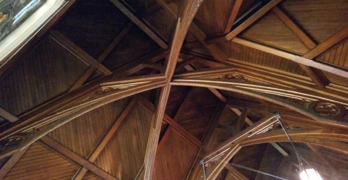 Steeple Interior (note signs of