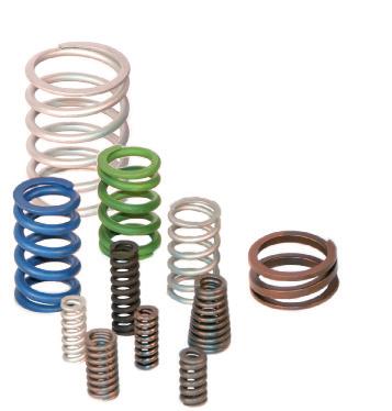 Quality Compression Springs for dynamical applications made by BAUMANN SPRINGS Advantages of BAUMANN SPRINGS compression springs Design and engineering of customer specific requirements Proven
