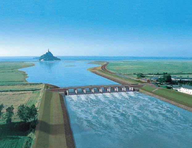 LARGE-SCALE PROJECTS Mont Saint Michel: France s famous monastery island in the Normandy attracts 3,5 million visitors every year. In 1979 it has been added to the list of UNESCO World Heritage Sites.